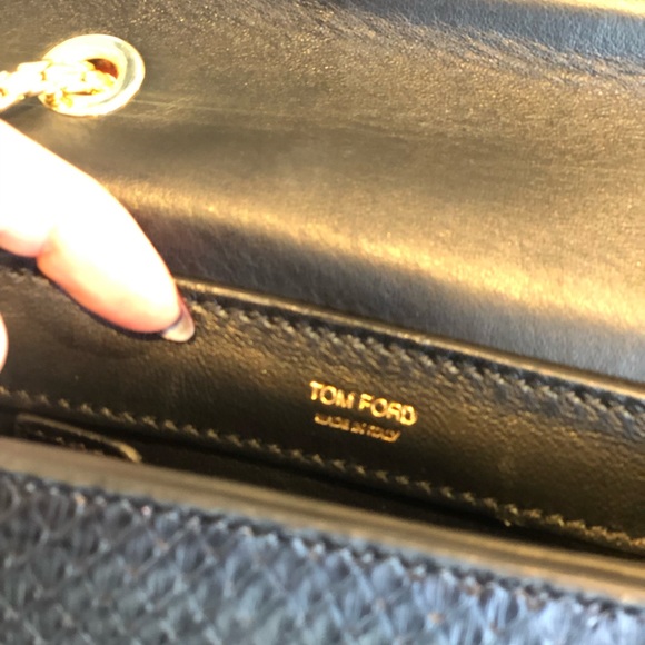 Tom Ford snakeskin clutch - Picture 5 of 7
